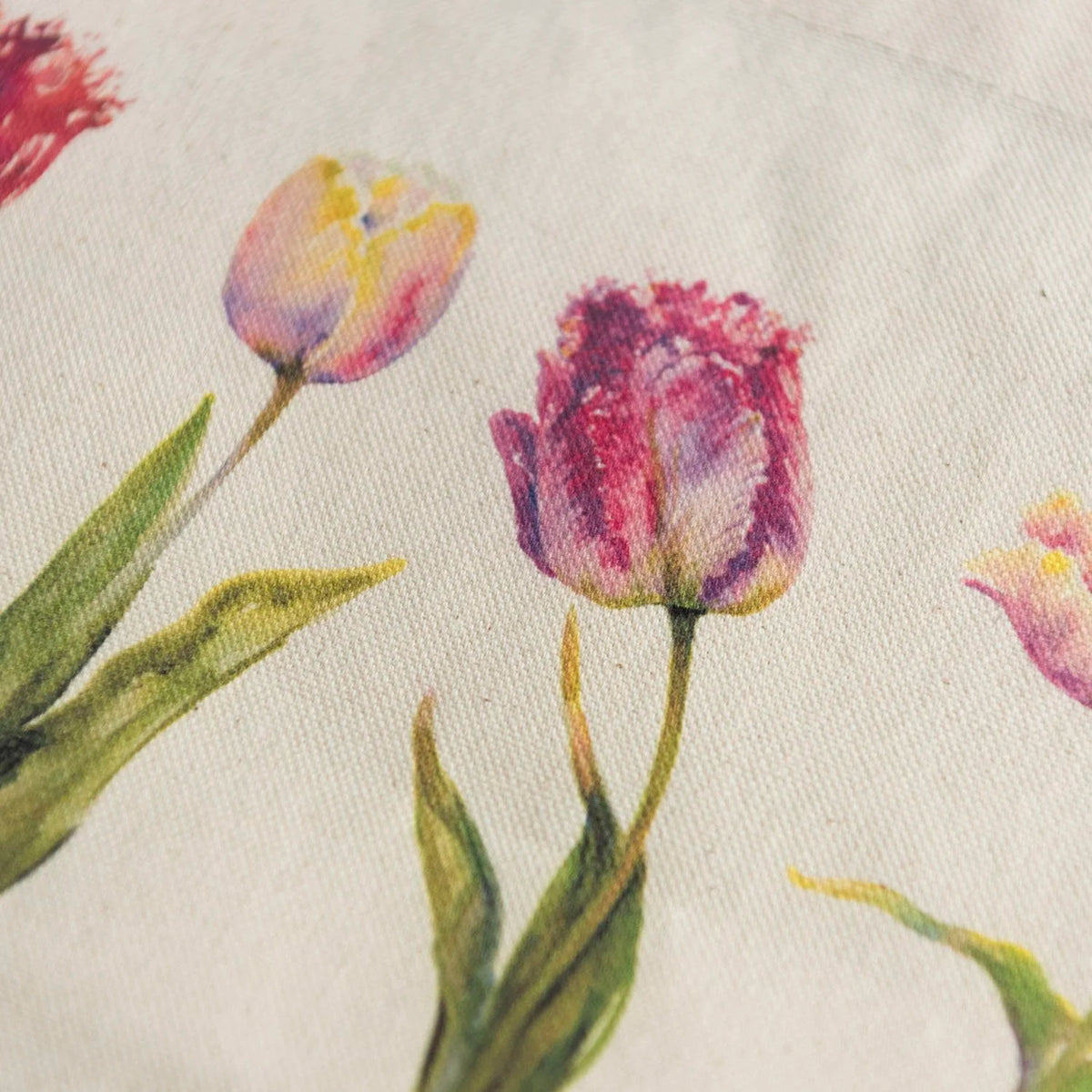Tulip Cotton Tote Bag