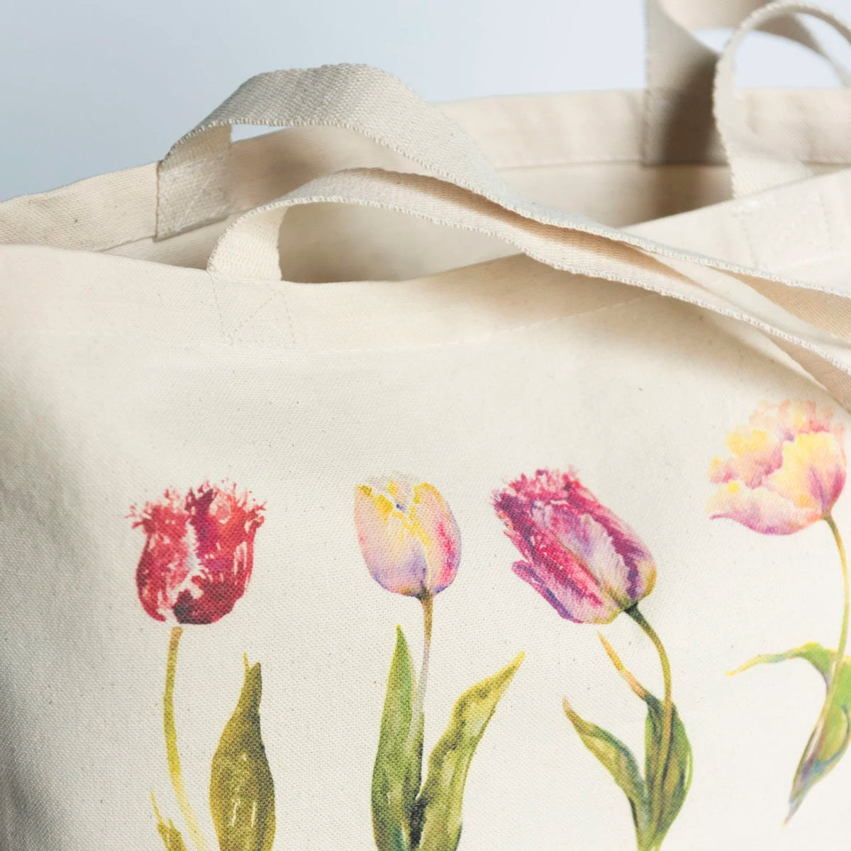 Tulip Cotton Tote Bag