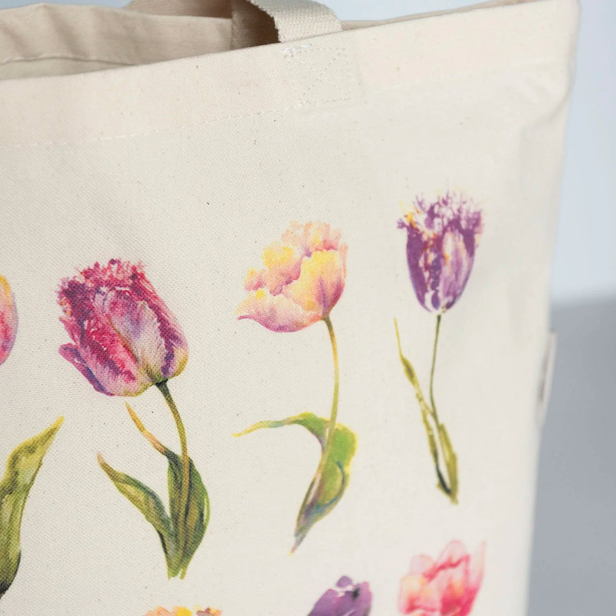Tulip Cotton Tote Bag
