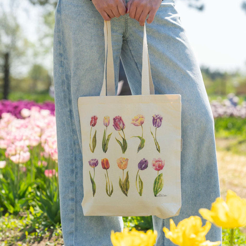 Tulip Cotton Tote Bag