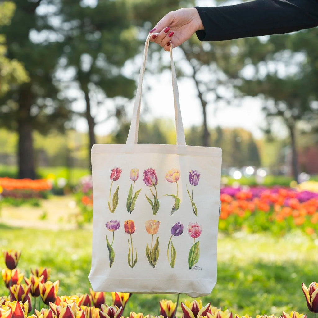Tulip Cotton Tote Bag