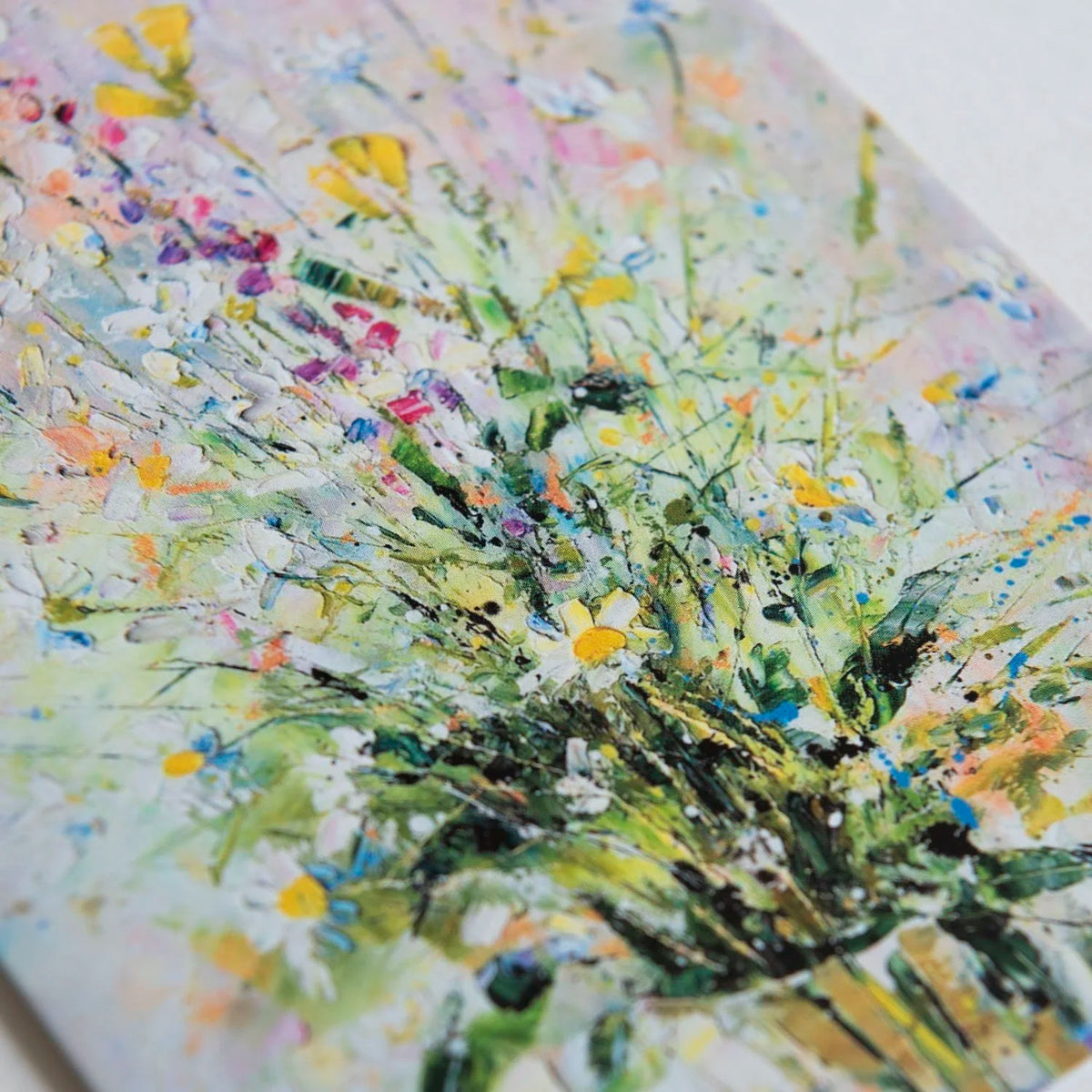 Bouquet in a Vase Painting Greeting Card