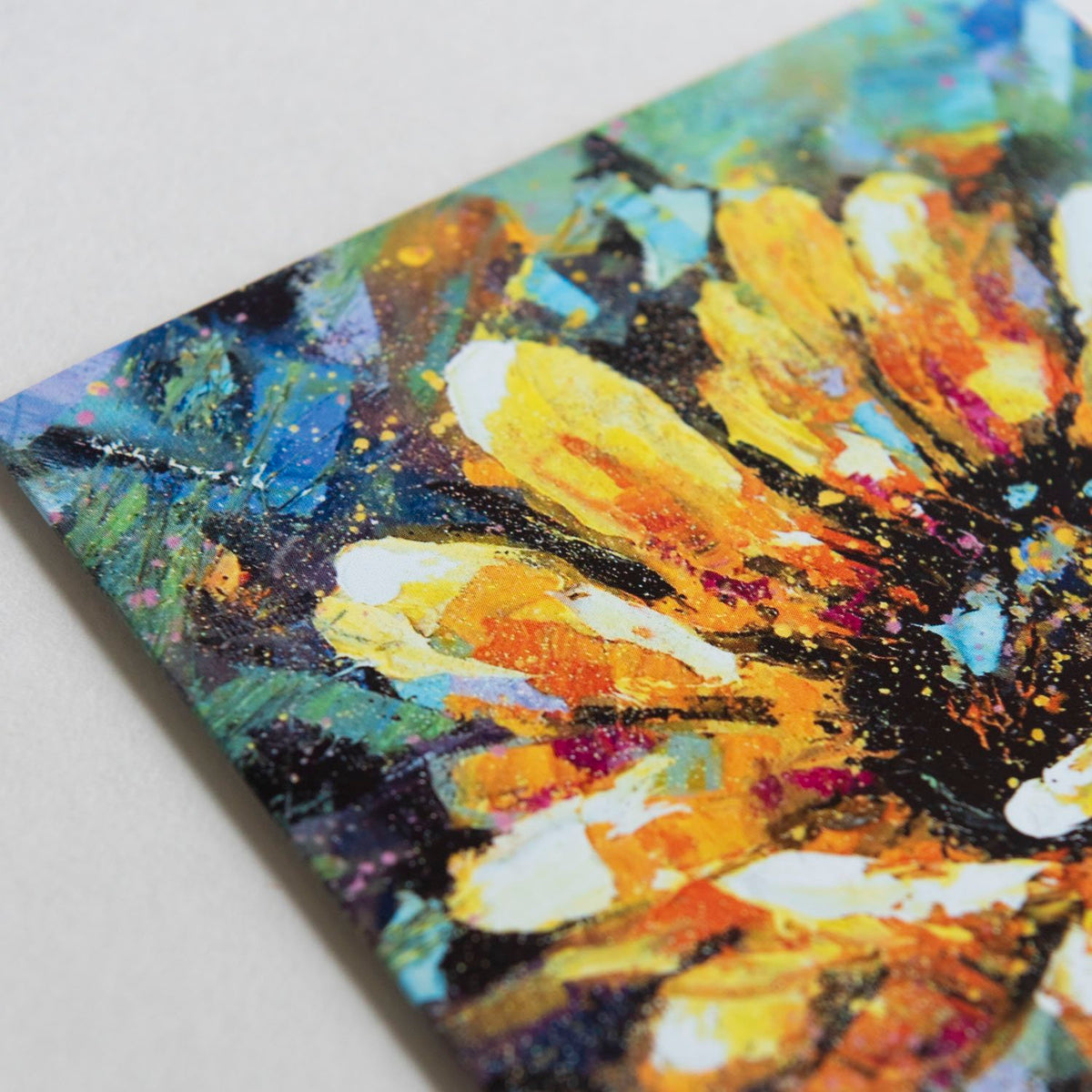 Sunflower Art Greeting Card