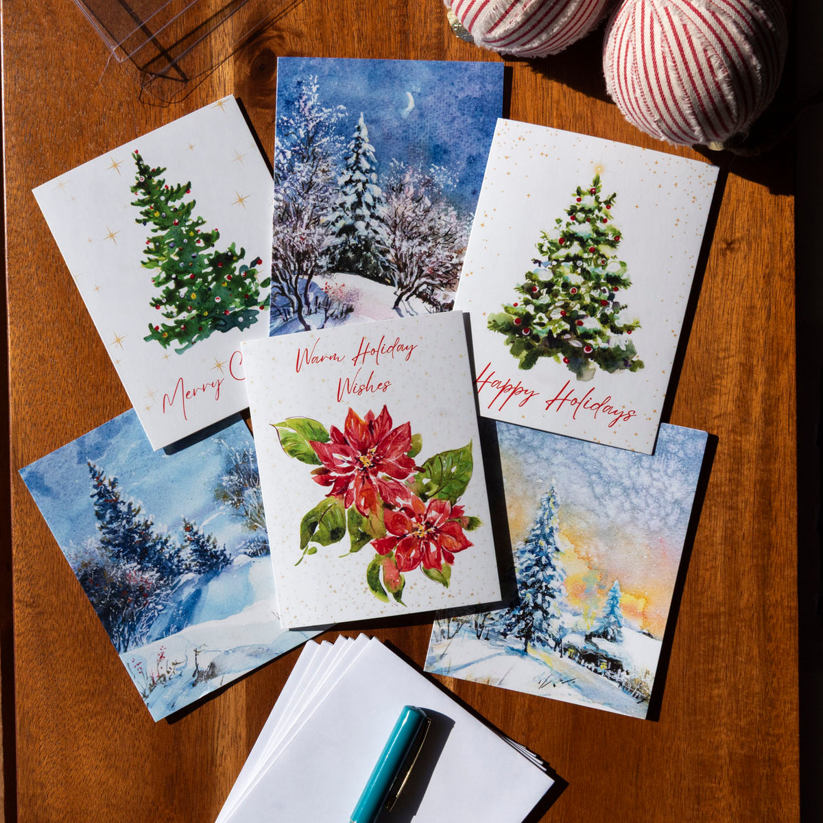 Holiday Greeting Card Set of 6