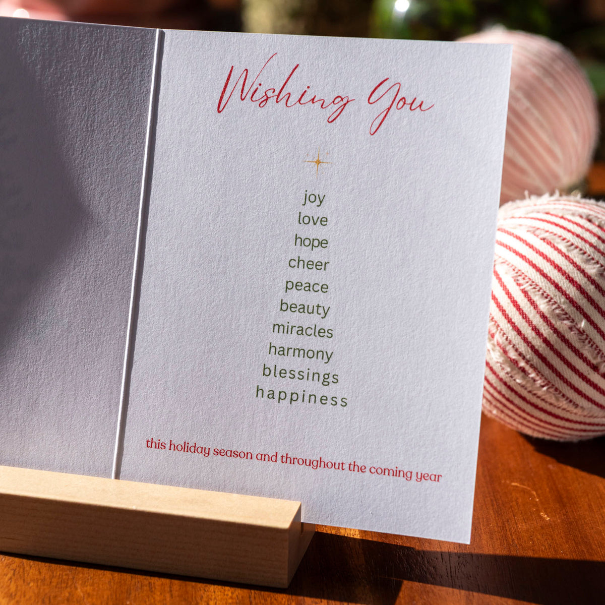 Holiday Greeting Card Set of 6