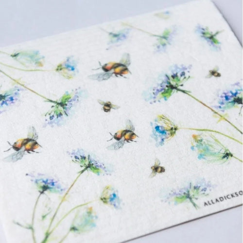 Bee Dishcloth Bumble Bee Swedish Dishcloth