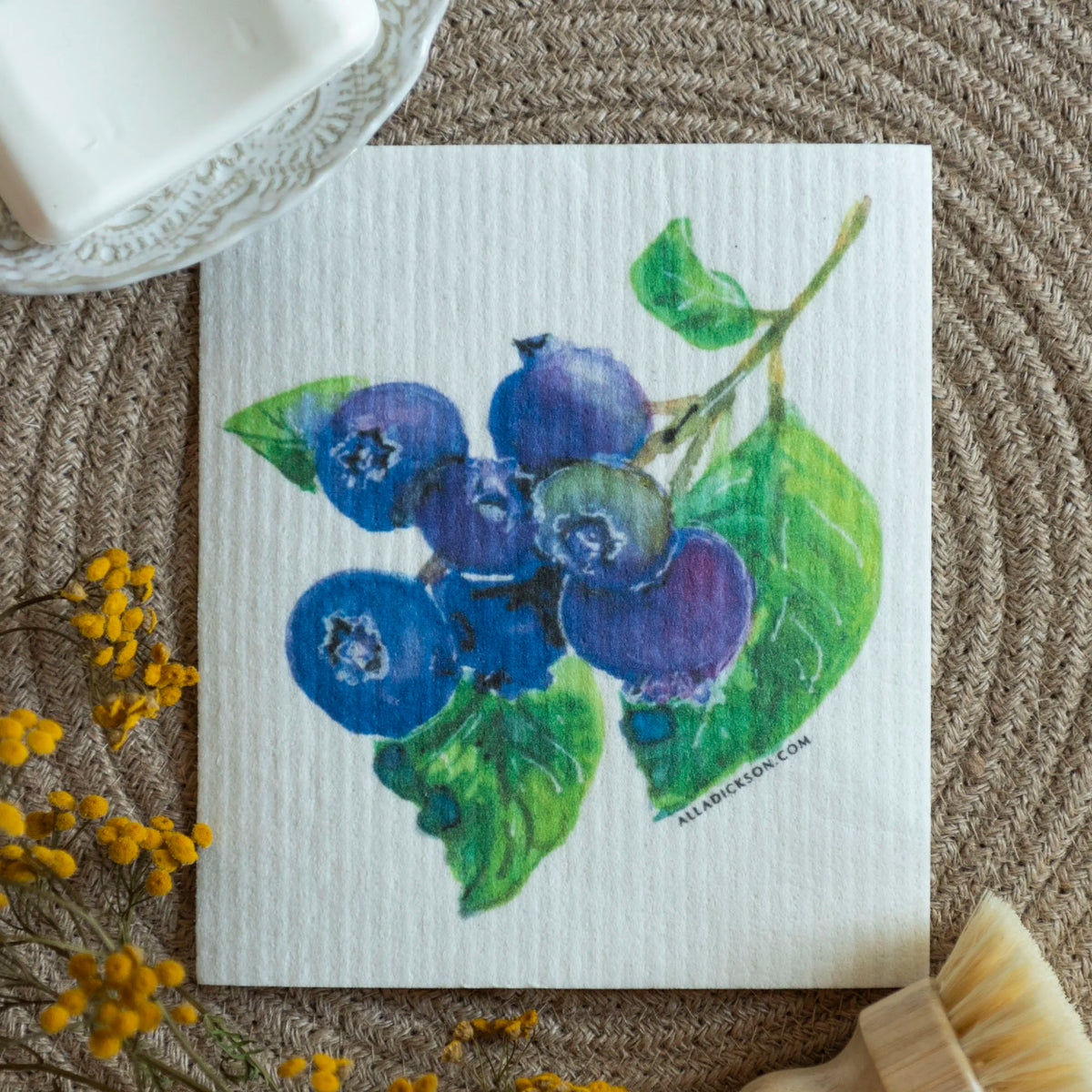 Blueberry Swedish Dish Cloth