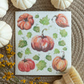 Fall Pumpkin Dishcloth Autumn Swedish Dishcloth