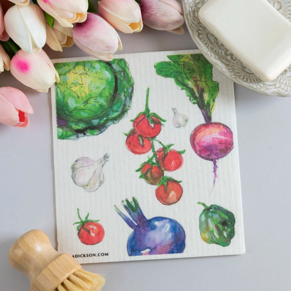 Veggie Gardener Swedish Dishcloth