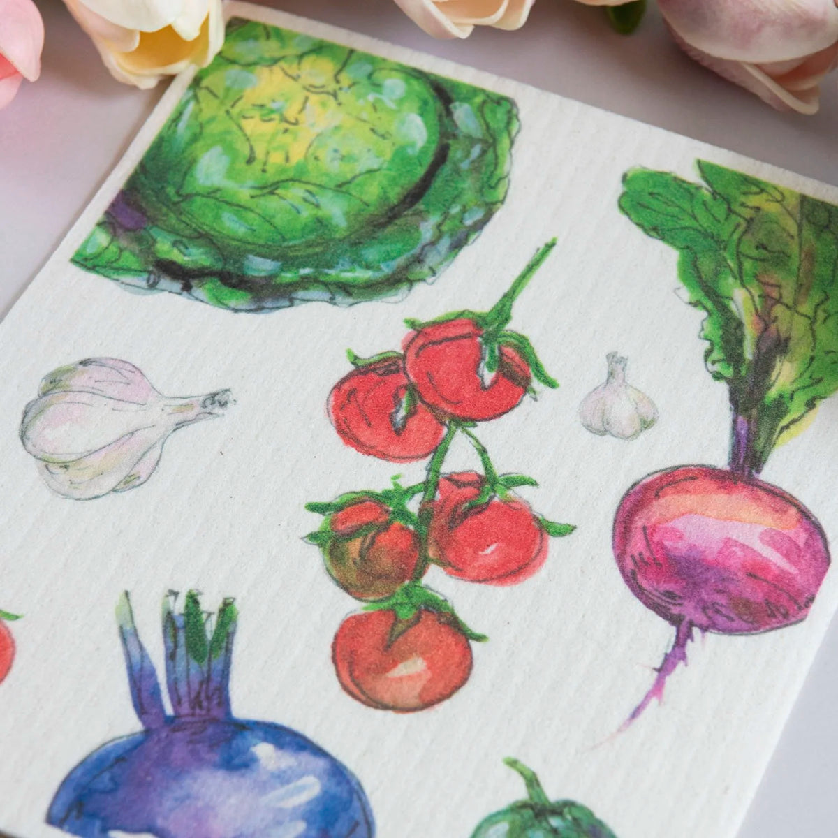 Veggie Gardener Swedish Dishcloth