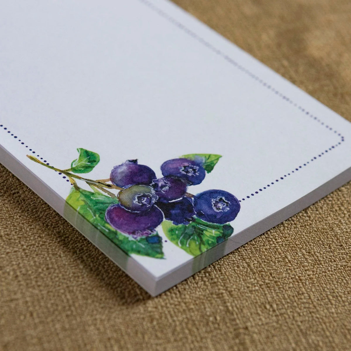 Blueberry Notepad With Magnet