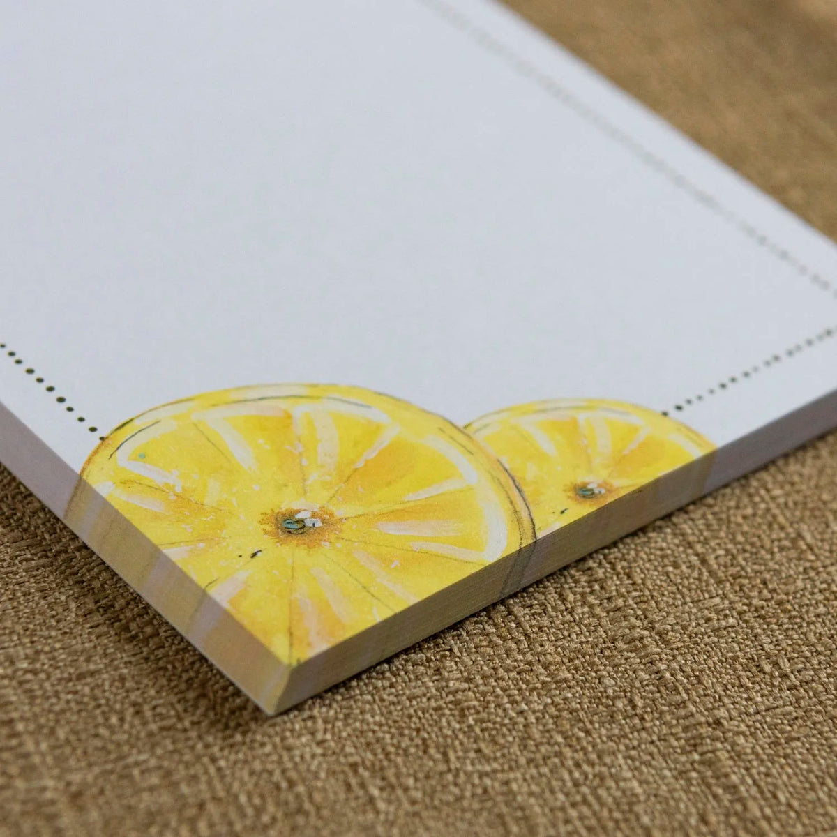 Lemon Notepad With Magnet