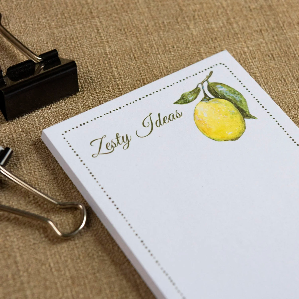 Lemon Notepad With Magnet