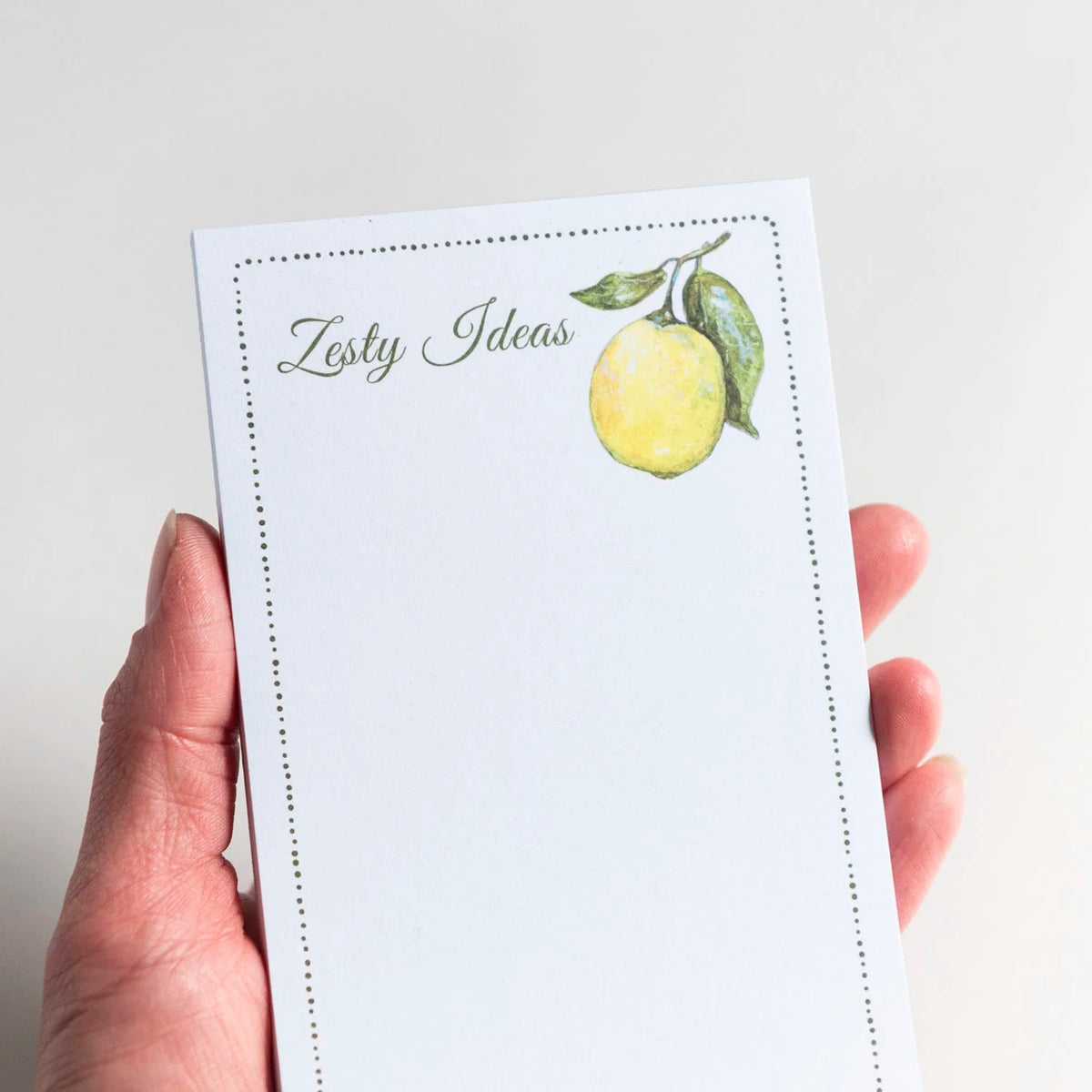 Lemon Notepad With Magnet