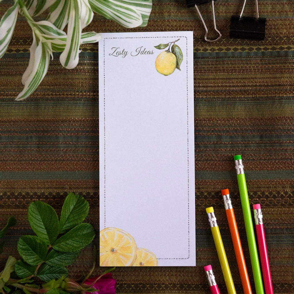 Lemon Notepad With Magnet