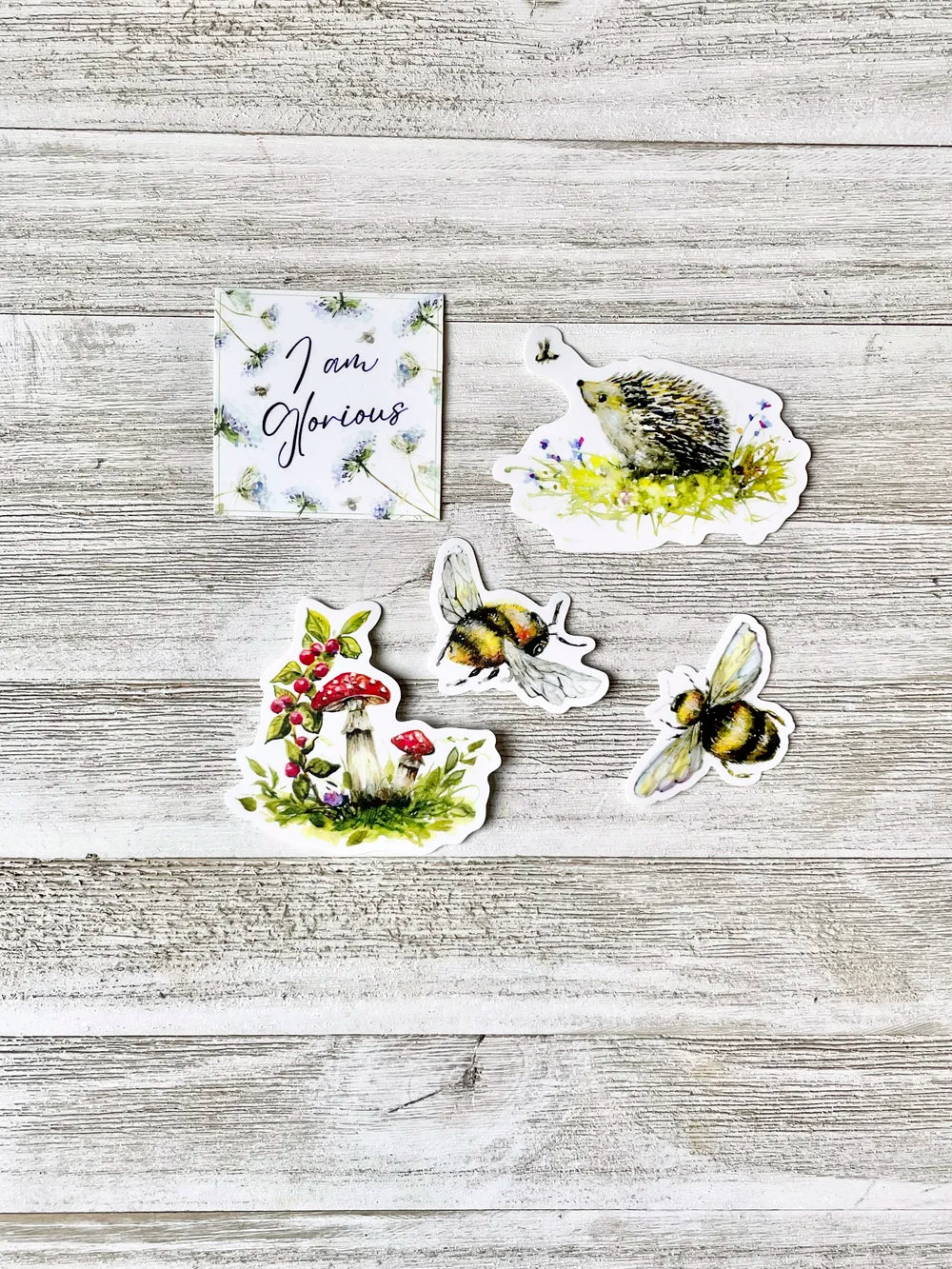 Bumble Bee Sticker or Sticker Sets | 2.5" x 2"