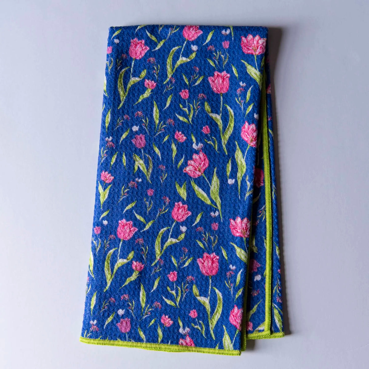 Tulip Party Reversible Waffle Weave Towel
