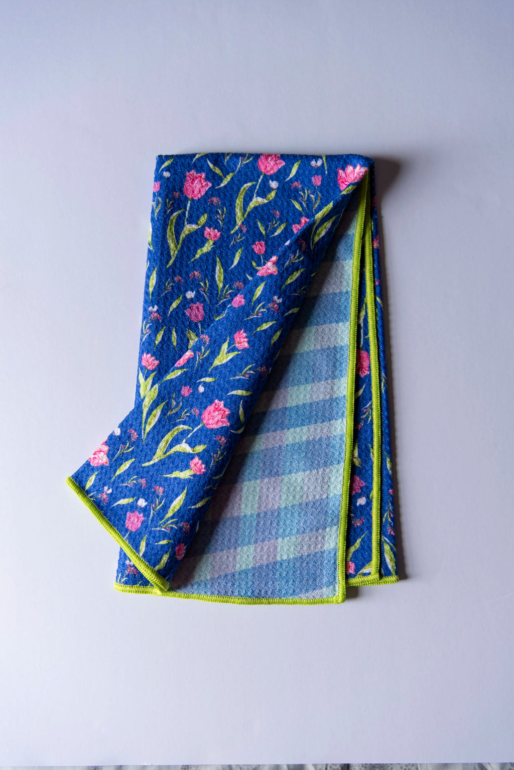 Tulip Party Reversible Waffle Weave Towel