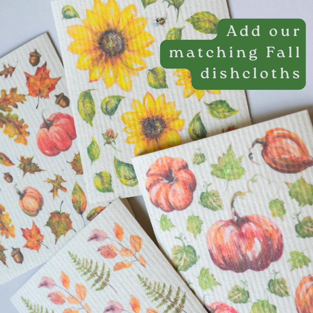 Sunflower Swedish Dishcloth Sunflower Reusable Dishcloth